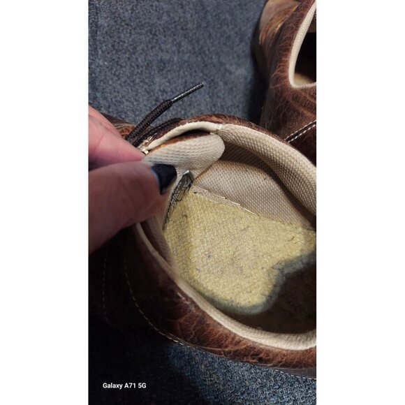 Doc Martens Distressed Brown Oxfords Shoes Mens Size 8 - Picture 6 of 7